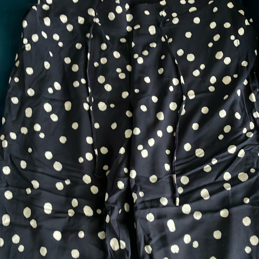 Poka dot light weight rayon pants. Very comfortable and lightweight